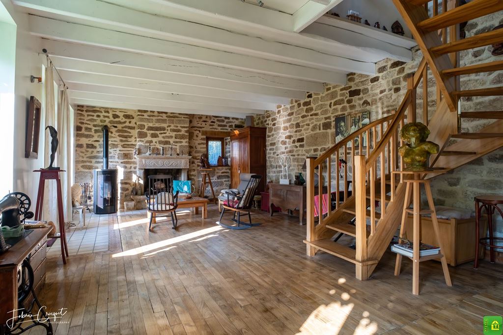 Maison longère LANVENEGEN (56320) AGENCE ALTI